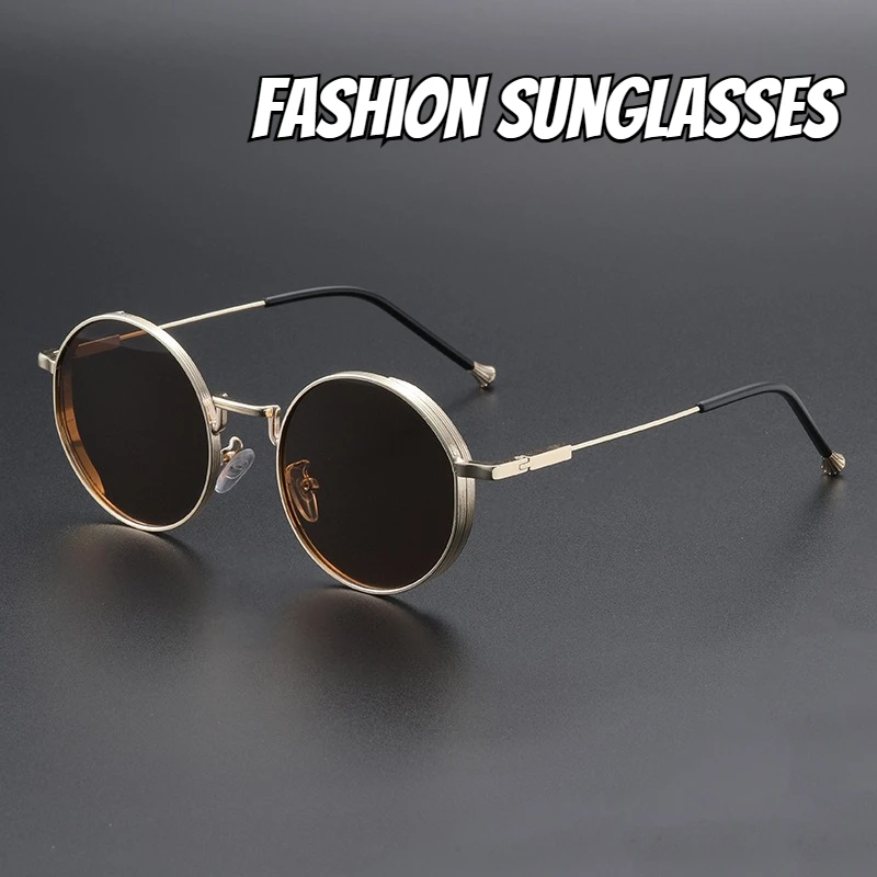 Men's New UV400 Fashion Sunglasses Fashion Street Style Trend Glasses Men's Women's New Retro Round Frame Luxury Sunglasses
Men's New UV400 Fashion Sunglasses Fashion Street Style Trend Glasses Men's Women's New Retro Round Frame Luxury Sunglasses