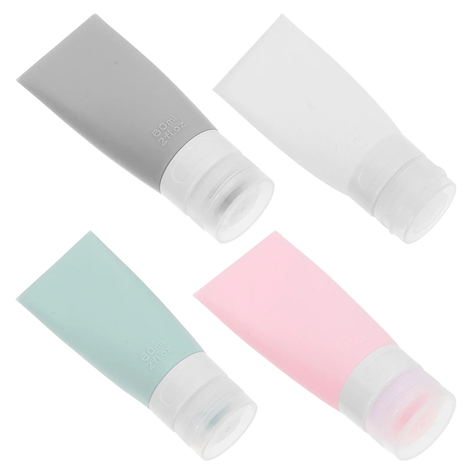 4Pcs Silicone Travel Bottles Empty Lightweight Compact Squeeze Style Refillable Toiletry Containers for Travel Outdoor Gym
4Pcs Silicone Travel Bottles Empty Lightweight Compact Squeeze Style Refillable Toiletry Containers for Travel Outdoor Gym