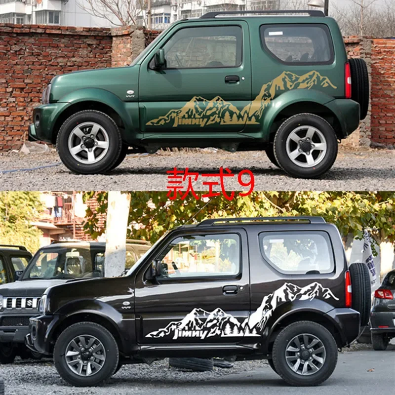 Новые автомобильные наклейки на кузов, виниловая пленка, аксессуары для Suzuki Jimny 2011-2024
Новые автомобильные наклейки на кузов, виниловая пленка, аксессуары для Suzuki Jimny 2011-2024