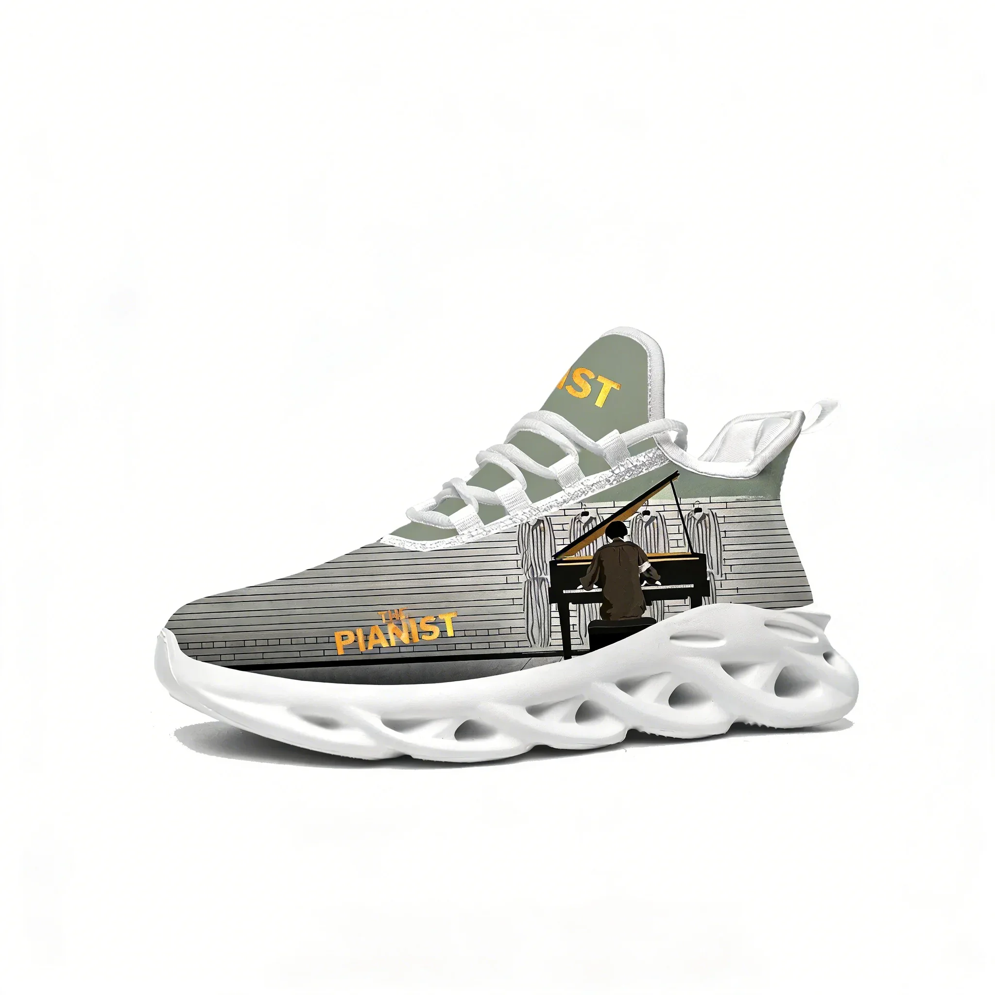 The Pianist Flat Sneaker Shoes Mens Womens Sports Shoe High Quality Personalized Fashion Comfortable Sneakers Custom Made Footwe
The Pianist Flat Sneaker Shoes Mens Womens Sports Shoe High Quality Personalized Fashion Comfortable Sneakers Custom Made Footwe