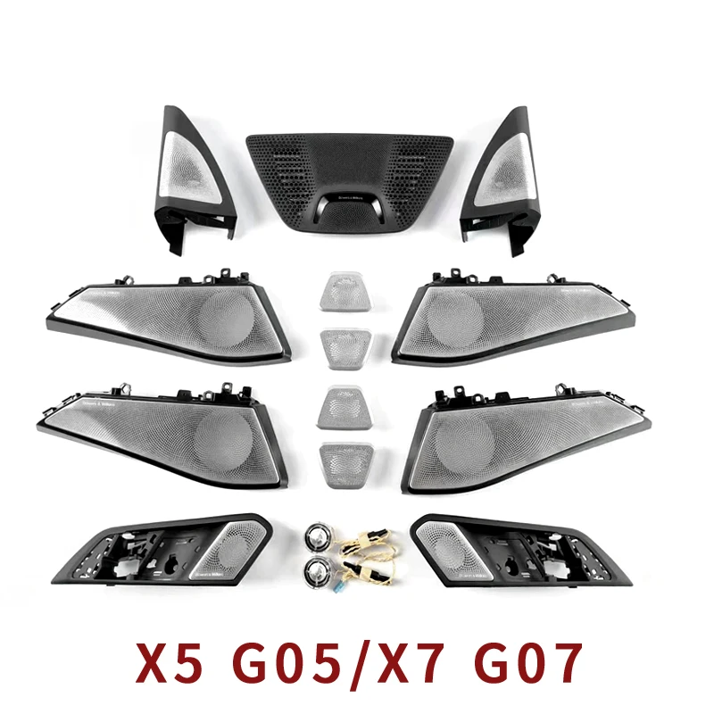 Speaker Cover Upgrade Kit for BMW G05 G07 New X5 X7 Series 2019-25 Door Tweeter Loudspeaker Luminous 11color Cover Ambient Light
Speaker Cover Upgrade Kit for BMW G05 G07 New X5 X7 Series 2019-25 Door Tweeter Loudspeaker Luminous 11color Cover Ambient Light