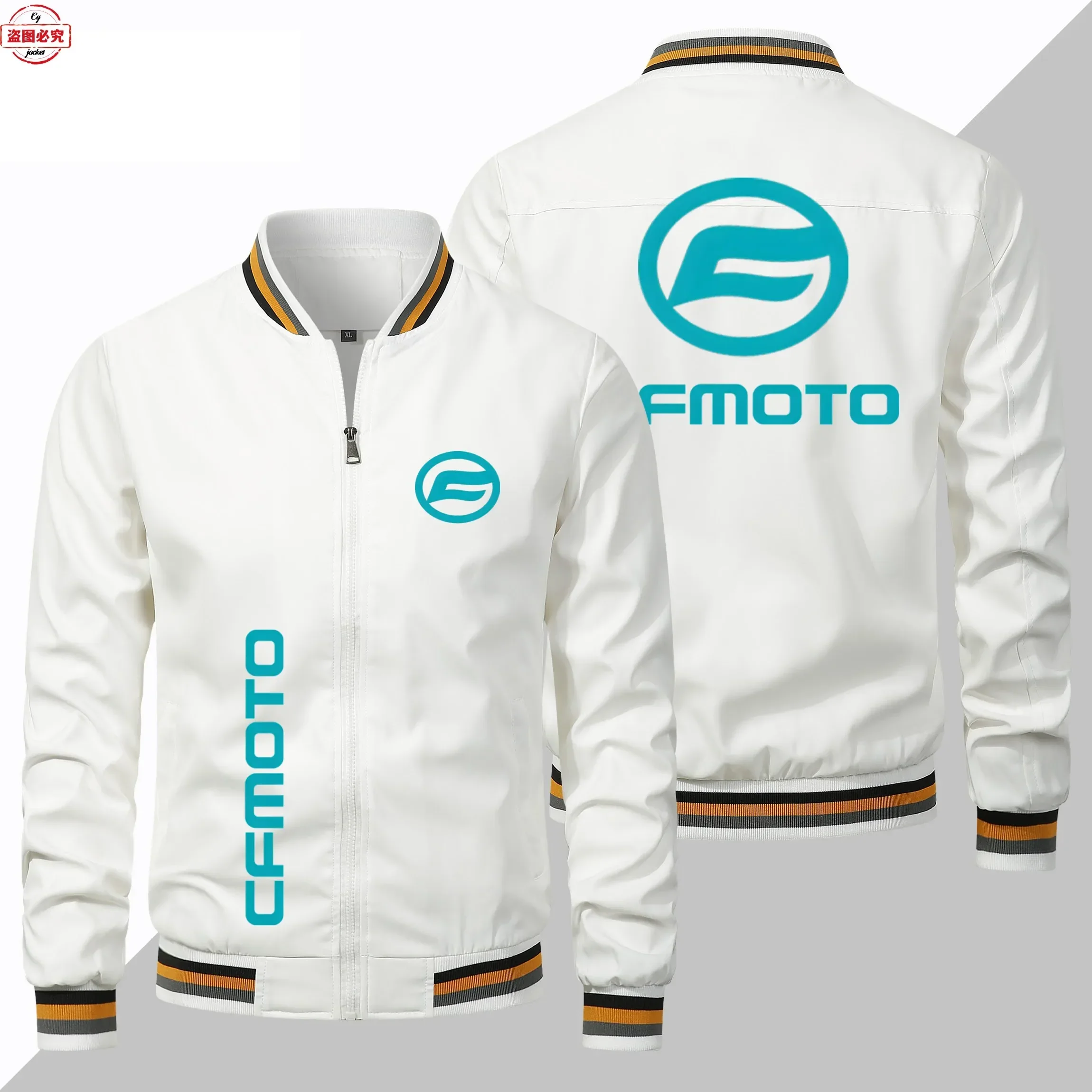 EU Size CFMOTO Motorcycle Logo Motorcycle Jacket Loose Long Sleeved Men's Color Matching Top Baseball Jacket Cycling Suit
EU Size CFMOTO Motorcycle Logo Motorcycle Jacket Loose Long Sleeved Men's Color Matching Top Baseball Jacket Cycling Suit