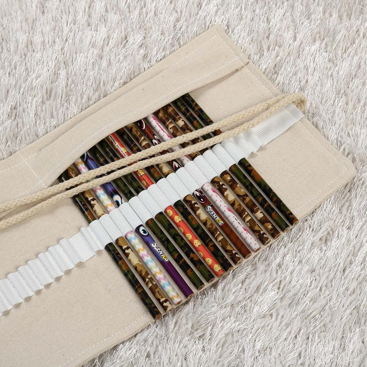 Pencil Case Canvas Pen Bag Roll Up ganizer Sketch Supplies Pouch Storage Portable Art Student Kids Writer Long Lasting
Pencil Case Canvas Pen Bag Roll Up ganizer Sketch Supplies Pouch Storage Portable Art Student Kids Writer Long Lasting