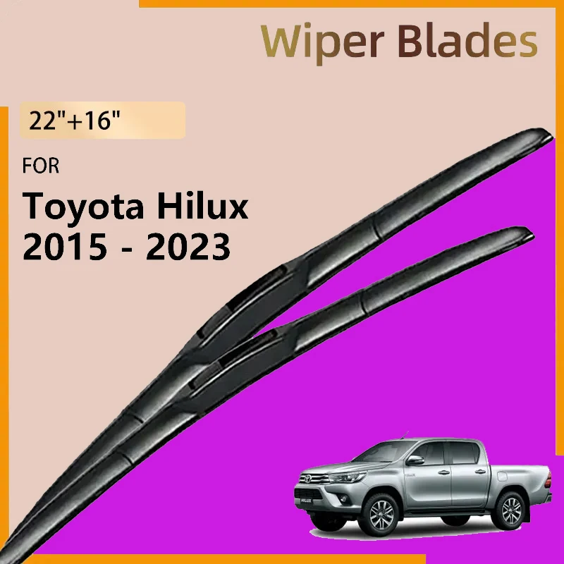 For Toyota Hilux Vigo SR5 2015 - 2023 2022 2021 2019 2018 2016 AN110 AN120 AN130 Front Wiper Blade Windshield Windscreen Brushes
For Toyota Hilux Vigo SR5 2015 - 2023 2022 2021 2019 2018 2016 AN110 AN120 AN130 Front Wiper Blade Windshield Windscreen Brushes