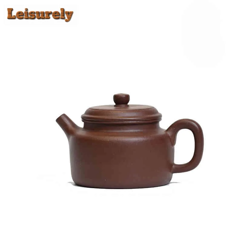 180ml Vintage Yixing Purple Clay Teapots Artists Handmade De Zhong Pot Raw Ore Azure Mud Tea Brewing Kettle Zisha Teaset For Tea
180ml Vintage Yixing Purple Clay Teapots Artists Handmade De Zhong Pot Raw Ore Azure Mud Tea Brewing Kettle Zisha Teaset For Tea