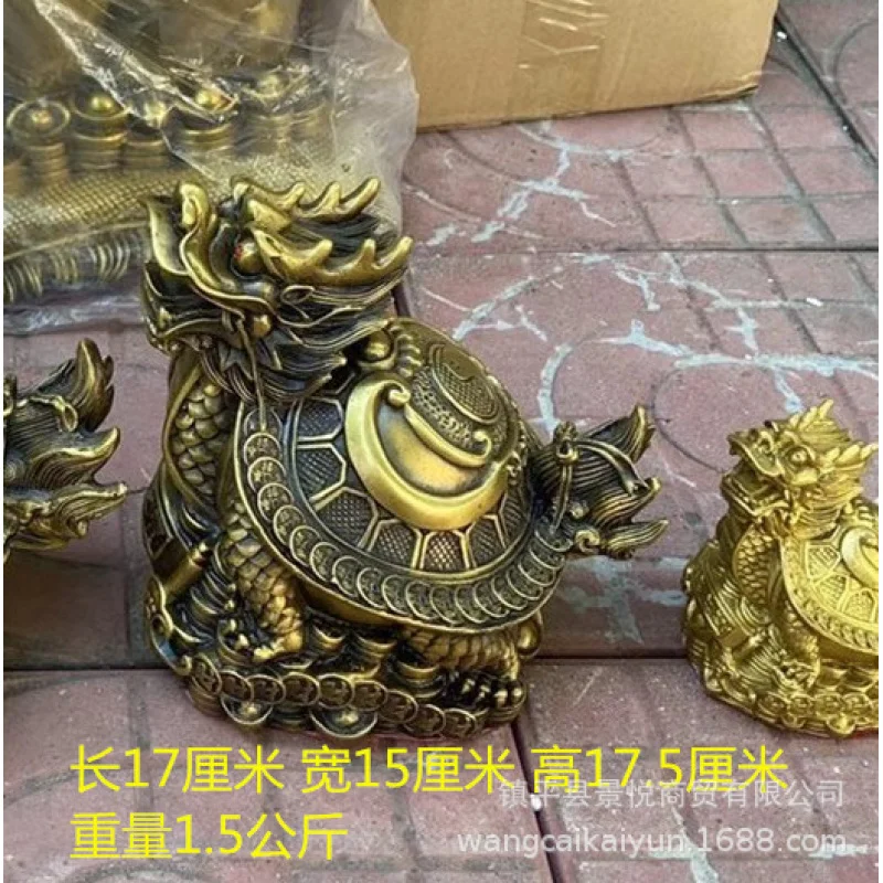Decoration Yellow Copper Turtle Cornucopia Dragon-Head Tortoise Home Living Room Decorations Multipl
Decoration Yellow Copper Turtle Cornucopia Dragon-Head Tortoise Home Living Room Decorations Multipl