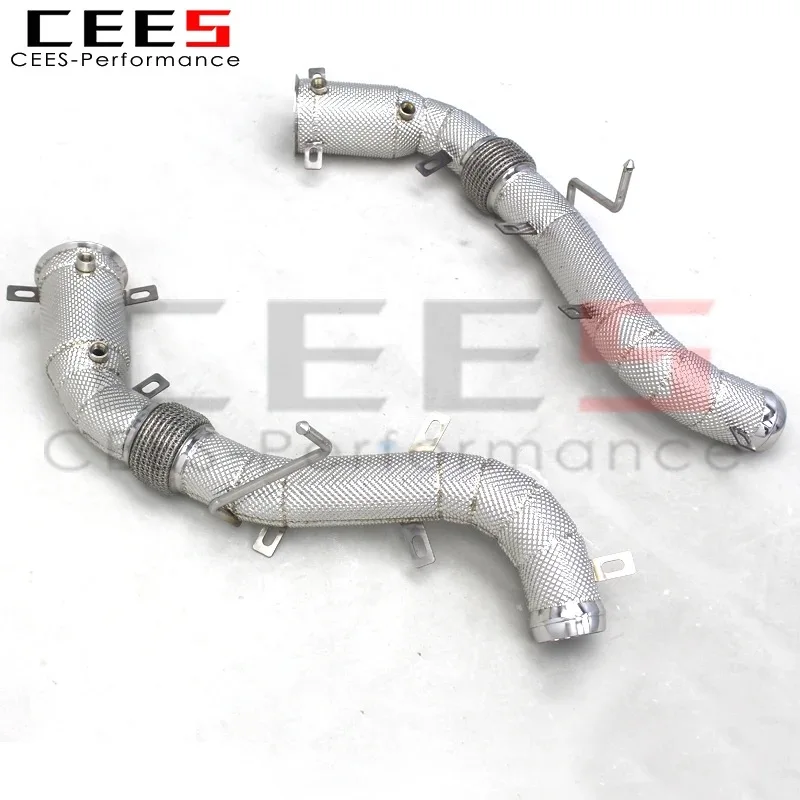 CEES Exhaust Downpipe for Mclaren 570/570S/570GT 2015-2018 Stainless Steel Exhaust Pipe with Cat Racing Car Exhaust System
CEES Exhaust Downpipe for Mclaren 570/570S/570GT 2015-2018 Stainless Steel Exhaust Pipe with Cat Racing Car Exhaust System