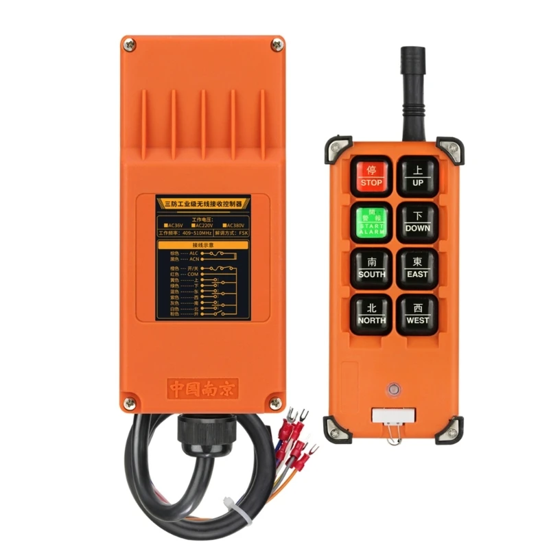 Enhances Safety &Productivity Wireless Cranes Remotes Transmitter and Receiver Dropship
Enhances Safety &Productivity Wireless Cranes Remotes Transmitter and Receiver Dropship