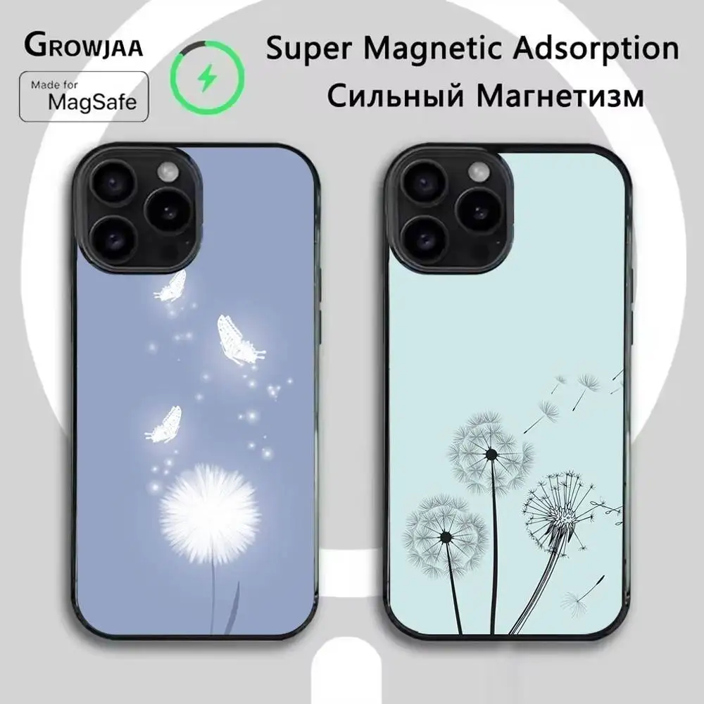 Чехол для телефона с цветами одуванчика для iPhone 16e, 16, 15,14,13,12,11, Plus, Pro, Max, Mini Magsafe с магнитной беспроводной зарядкой
Чехол для телефона с цветами одуванчика для iPhone 16e, 16, 15,14,13,12,11, Plus, Pro, Max, Mini Magsafe с магнитной беспроводной зарядкой