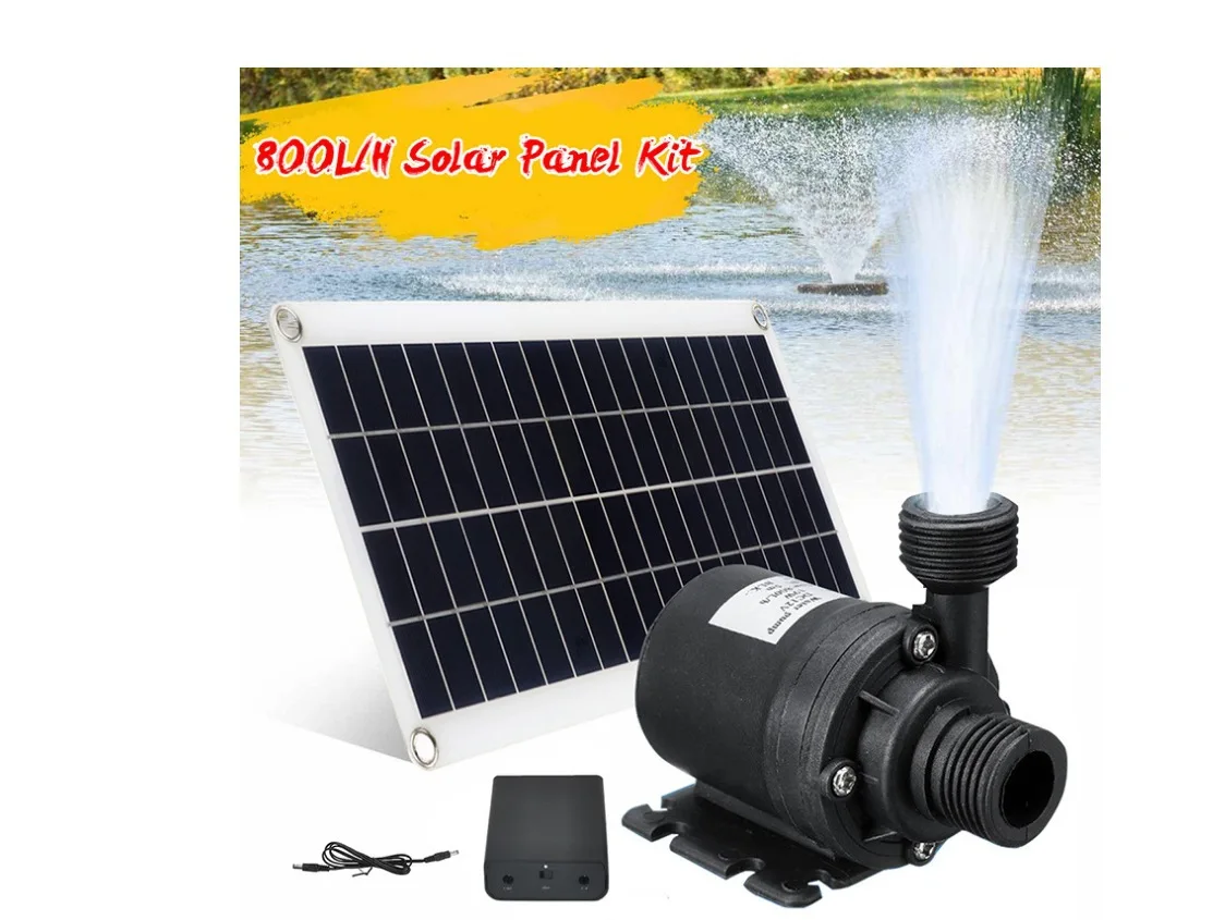 Solar MPPT 10.5W 18V Water Pump Sets with Battery Box New Energy Large Flow Green
Solar MPPT 10.5W 18V Water Pump Sets with Battery Box New Energy Large Flow Green