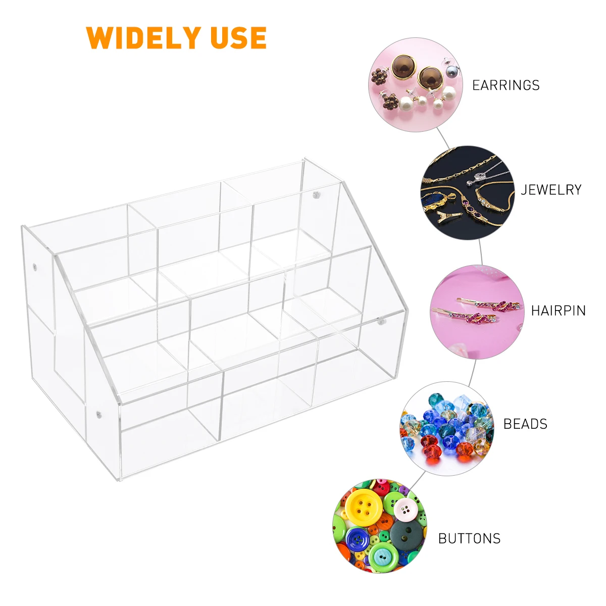 Transparent Brush Organizer Durable Plastic Makeup Storage Display Stand Clear Design Beauty Tools Holder Acrylic Case
Transparent Brush Organizer Durable Plastic Makeup Storage Display Stand Clear Design Beauty Tools Holder Acrylic Case