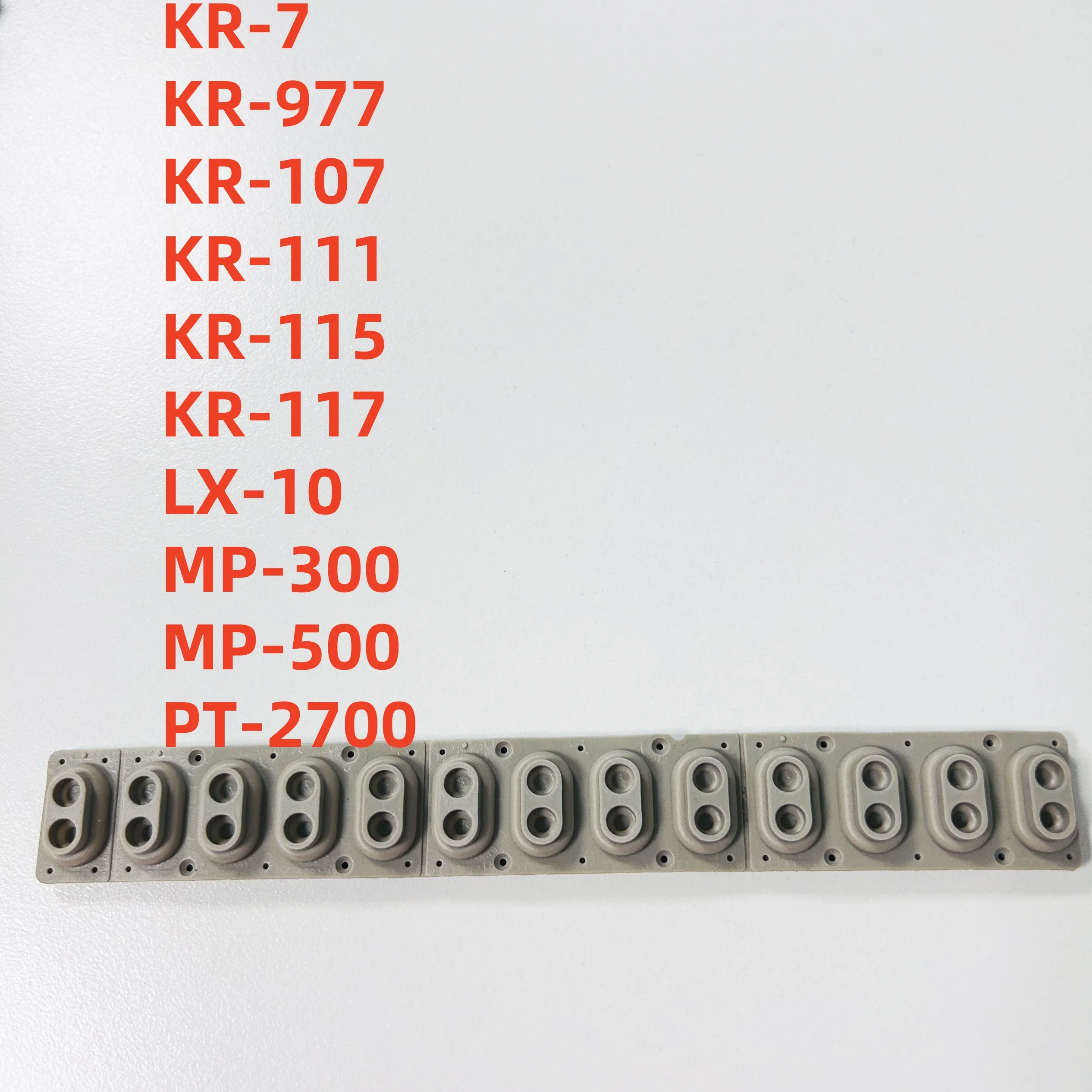 Проводящая резиновая контактная лента для Roland KR-7 KR-977 KR-107 KR-111 KR-115 KR-117 LX-10 MP-300 MP-500 PT-2700
Проводящая резиновая контактная лента для Roland KR-7 KR-977 KR-107 KR-111 KR-115 KR-117 LX-10 MP-300 MP-500 PT-2700