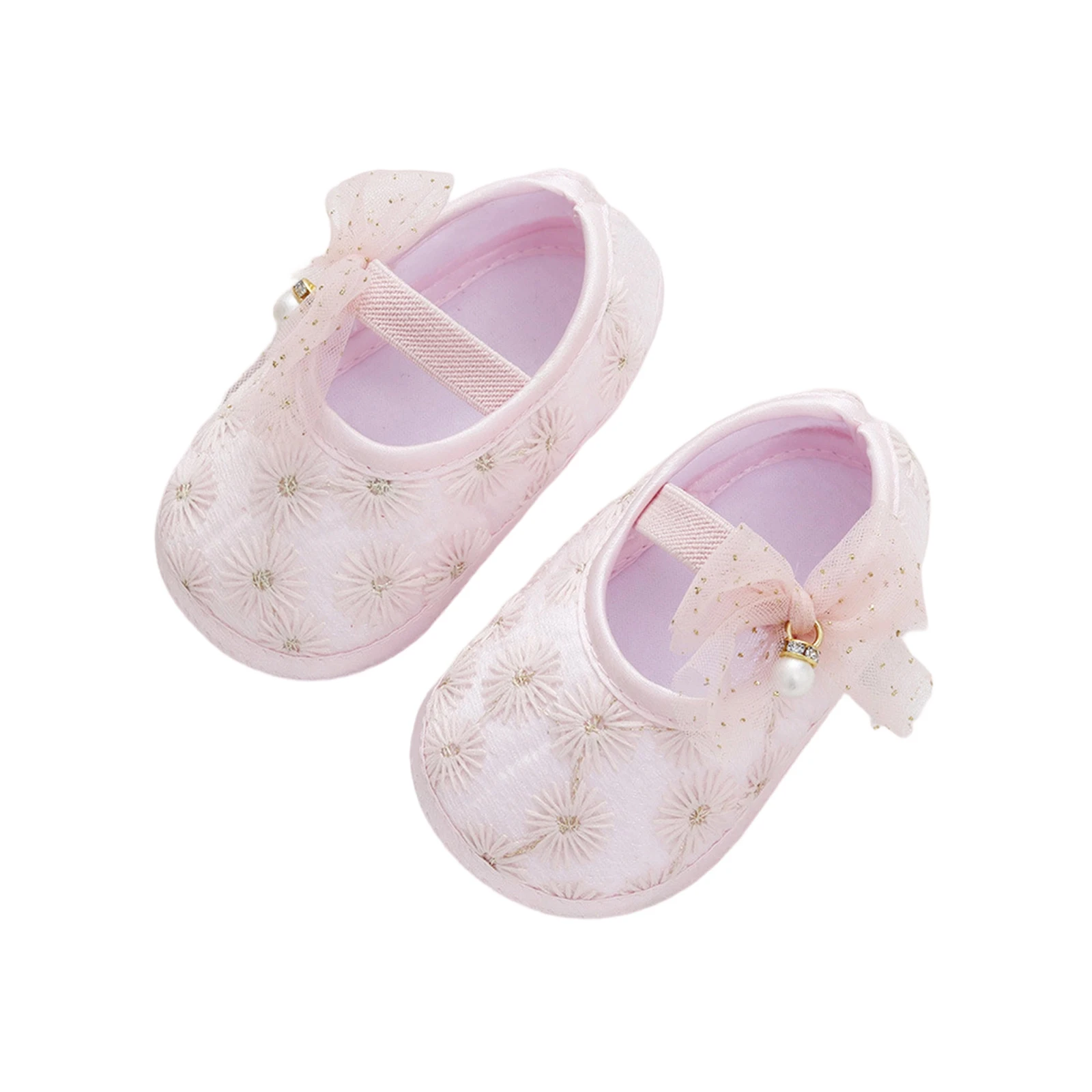 2026 Fashion Toddler Baby Girls Princess Shoes Adorable Pearl Bow Soft Sole Slip on First Walking Shoes
2026 Fashion Toddler Baby Girls Princess Shoes Adorable Pearl Bow Soft Sole Slip on First Walking Shoes