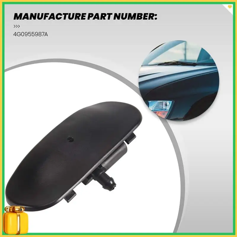 Premium Left Side Windshield Windscreen Washer Nozzle Spray Jet 4G0955987A For - A6 C7 Allroad S6 RS6 2011-2018 Heated
Premium Left Side Windshield Windscreen Washer Nozzle Spray Jet 4G0955987A For - A6 C7 Allroad S6 RS6 2011-2018 Heated
