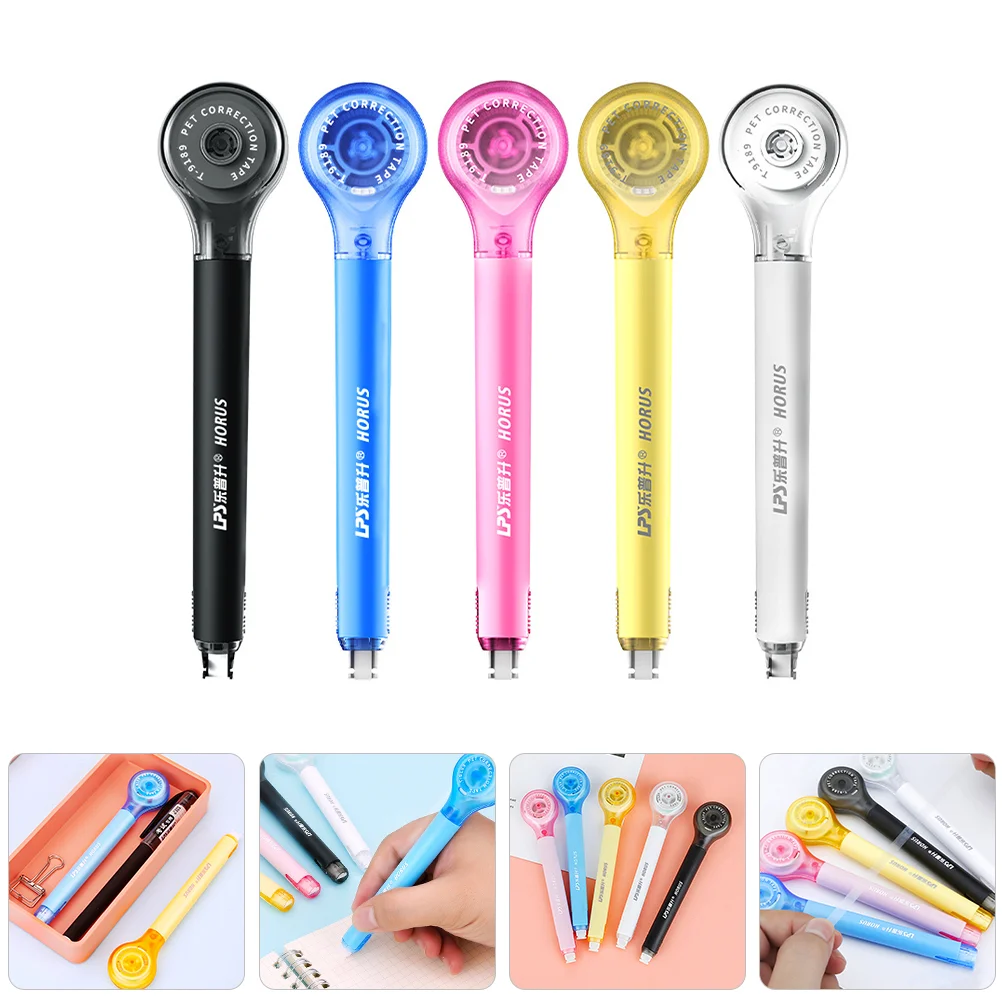 5 Pcs Alteration Tape Pen Correction Student Office Stationery Adhesive Tapes Practical Plastic Pvc Portable Corrected Supplies
5 Pcs Alteration Tape Pen Correction Student Office Stationery Adhesive Tapes Practical Plastic Pvc Portable Corrected Supplies