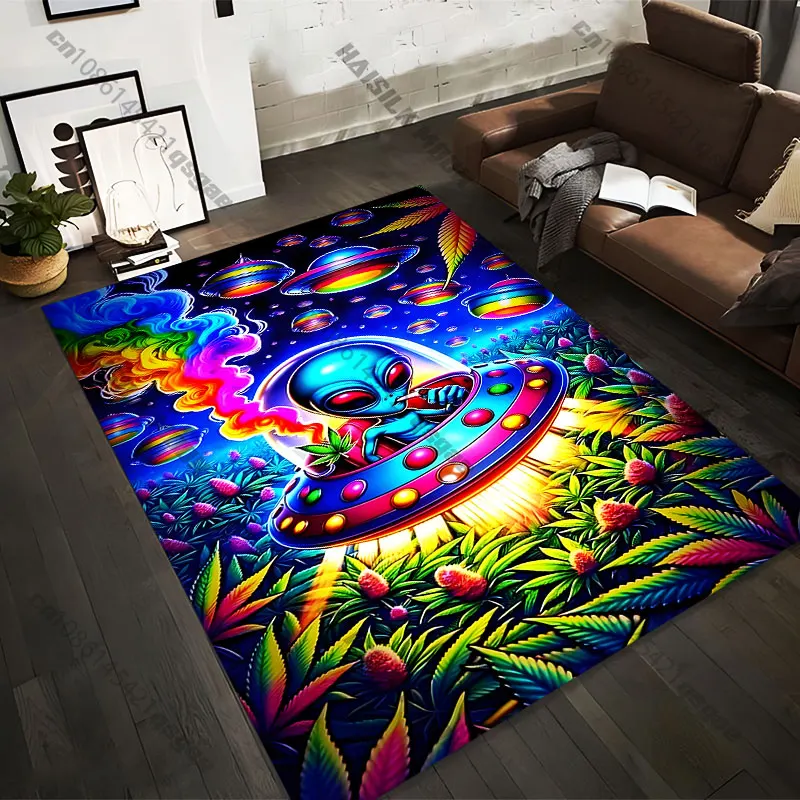 21 Sizes Alien enjoying vibrant psychedelic scenery Printed Area Rugs for Adult Yoga Mats Living Room Decor Personalized
21 Sizes Alien enjoying vibrant psychedelic scenery Printed Area Rugs for Adult Yoga Mats Living Room Decor Personalized