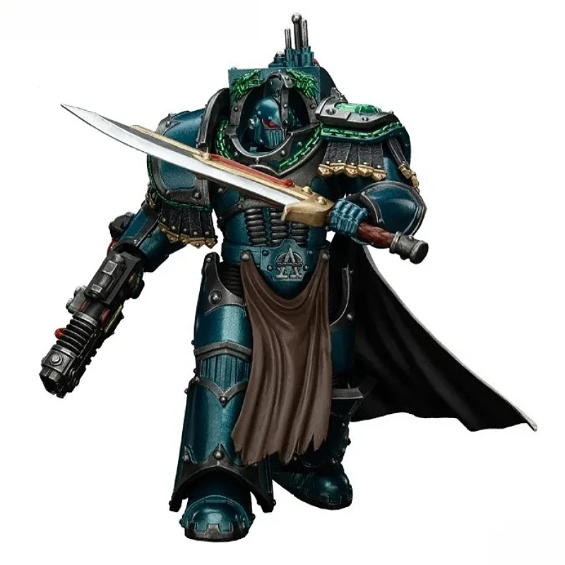 Фигурки Joytoy Warhammer 1/18: Декоративные настольные украшения, модель преторианца Альфа-Легиона в броне катафрактус Терминатор.
Фигурки Joytoy Warhammer 1/18: Декоративные настольные украшения, модель преторианца Альфа-Легиона в броне катафрактус Терминатор.