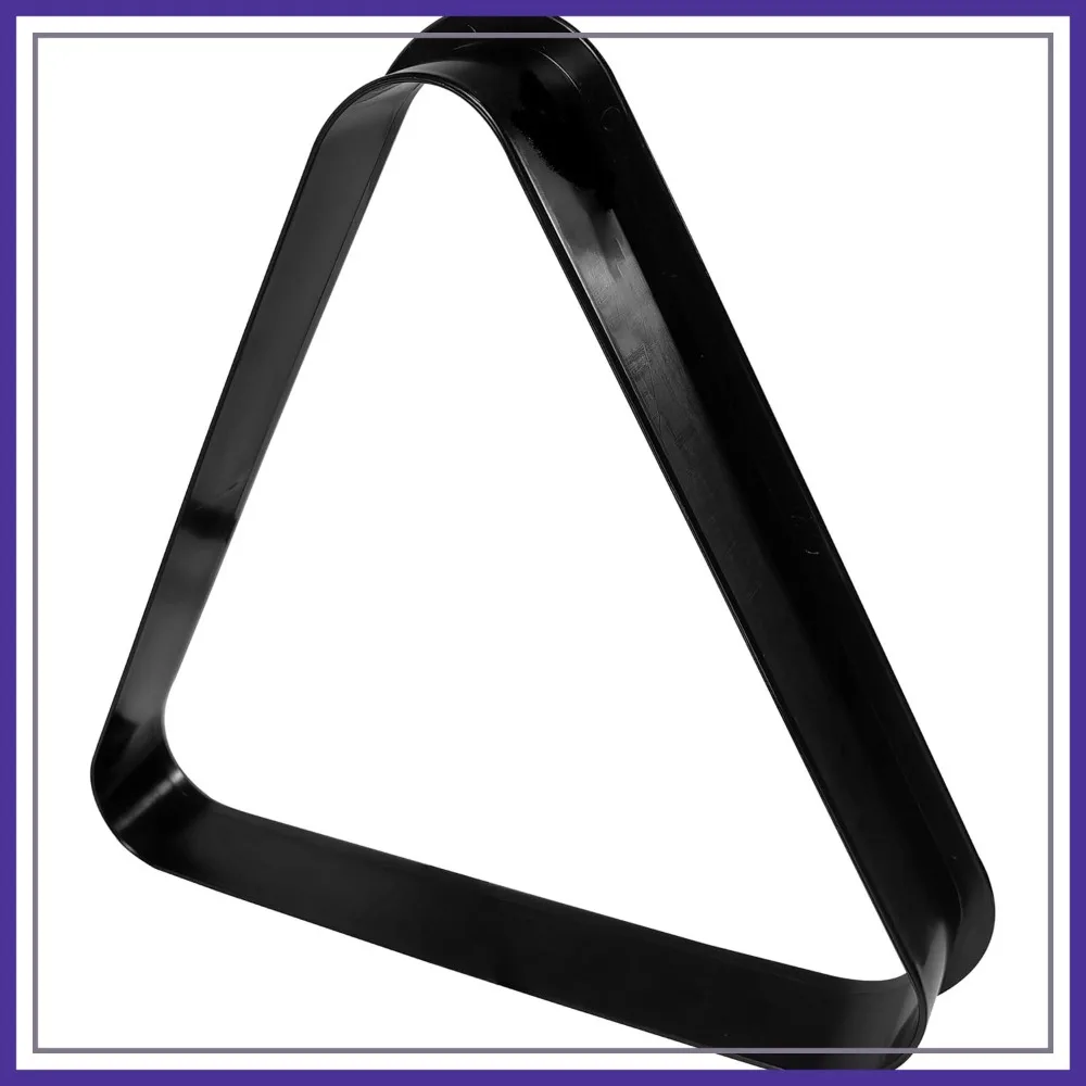 Triangle 8 Ball and 9 Ball Rack for Pool Table, Fits 2-1/4" Balls, Plastic Billiard Rack Black
Triangle 8 Ball and 9 Ball Rack for Pool Table, Fits 2-1/4" Balls, Plastic Billiard Rack Black