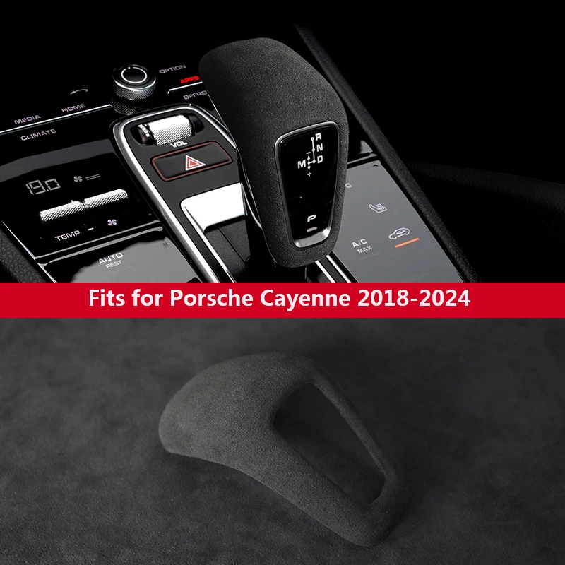 Suede Car Gear Shift Knob Cover Stick Protector Interior Trim For Porsche Cayenne 2018-2024 Car Accessories Auto
Suede Car Gear Shift Knob Cover Stick Protector Interior Trim For Porsche Cayenne 2018-2024 Car Accessories Auto