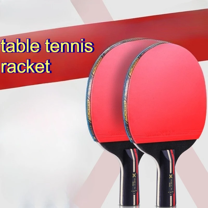 Professional Table Tennis Rackets Set Wooden Ping Pong Ball Rackets Durable Elastic Training Racket Portable Sports Equipment
Professional Table Tennis Rackets Set Wooden Ping Pong Ball Rackets Durable Elastic Training Racket Portable Sports Equipment