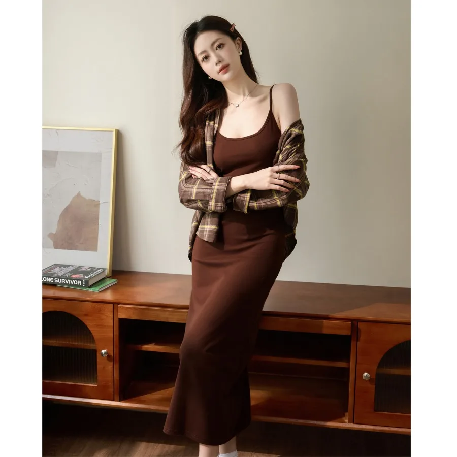 【New style】high quality pure cotton sling dress for women summer 2026 new style ide vest skirt from knee to ankle
【New style】high quality pure cotton sling dress for women summer 2026 new style ide vest skirt from knee to ankle