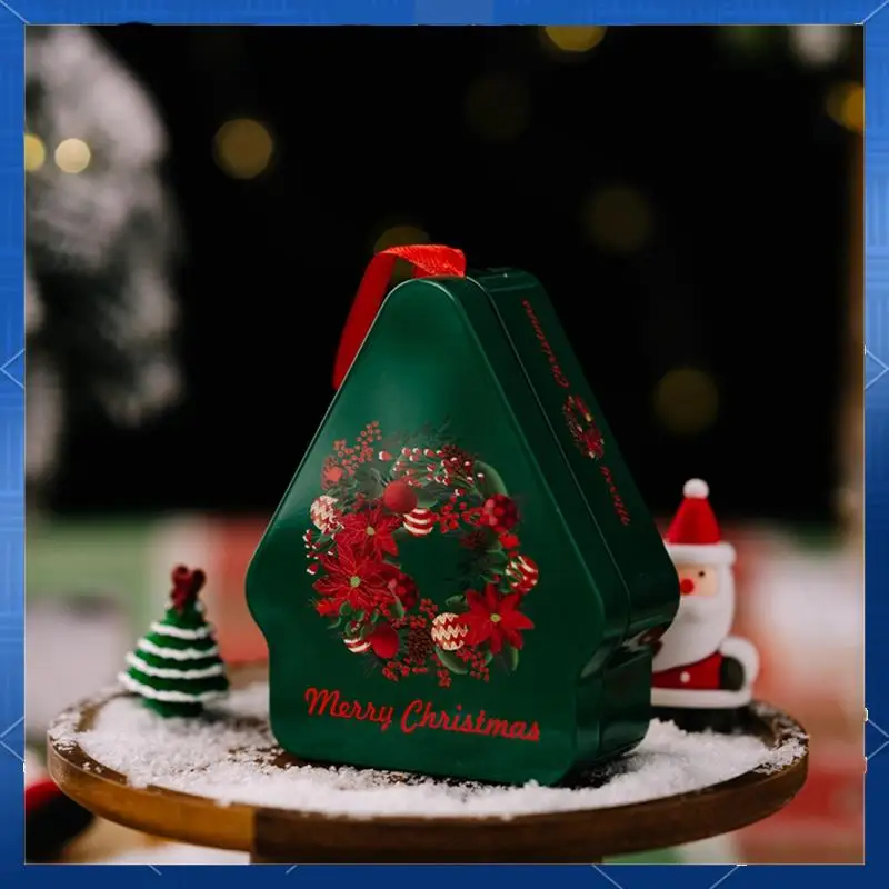 Christmas Tinplate Candy Box Decorate With Lanyard Polygonal Printed Tinplate Box For Christmas Decorations Durable Easy To Use
Christmas Tinplate Candy Box Decorate With Lanyard Polygonal Printed Tinplate Box For Christmas Decorations Durable Easy To Use