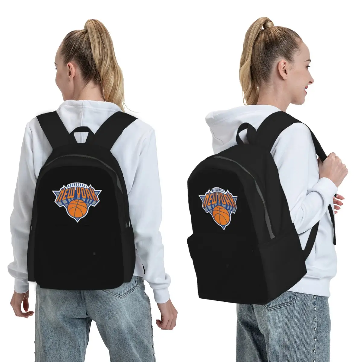 New York Basketball Backpack Student BookBag Children School Bag Laptop Shoulder Bags for Men Women
New York Basketball Backpack Student BookBag Children School Bag Laptop Shoulder Bags for Men Women