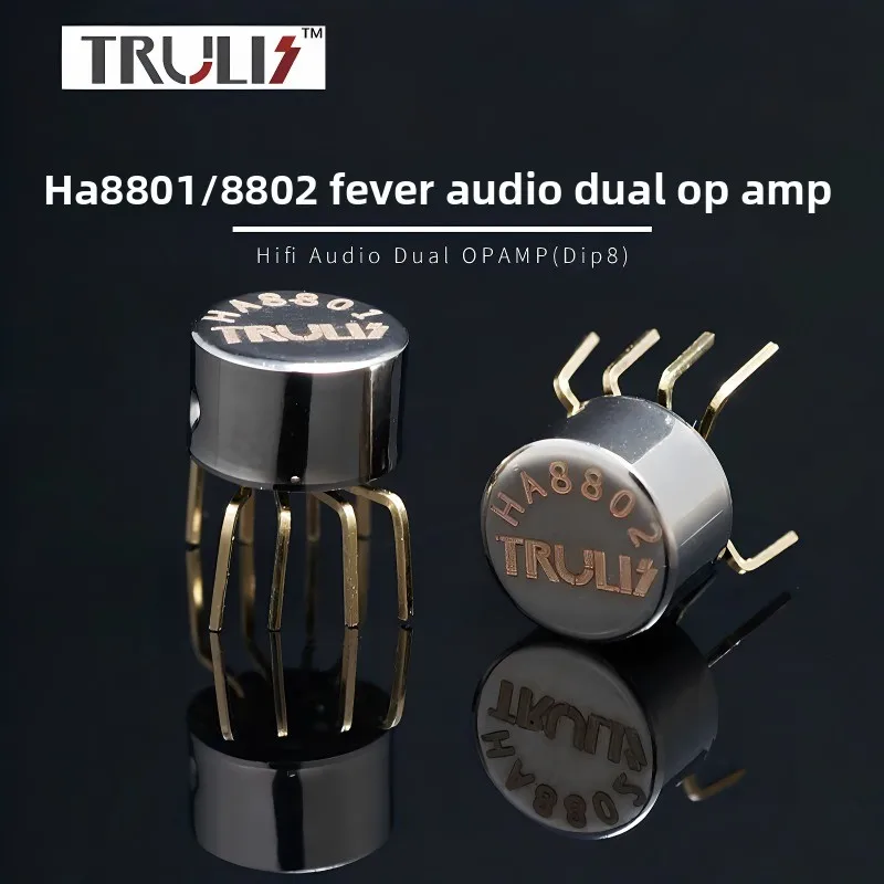 TRULIS HA8801 8802 HiFi Audio Dual Operational Amplifier Chip Audiophile Sound Quality Upgrade xd05bal cp
TRULIS HA8801 8802 HiFi Audio Dual Operational Amplifier Chip Audiophile Sound Quality Upgrade xd05bal cp