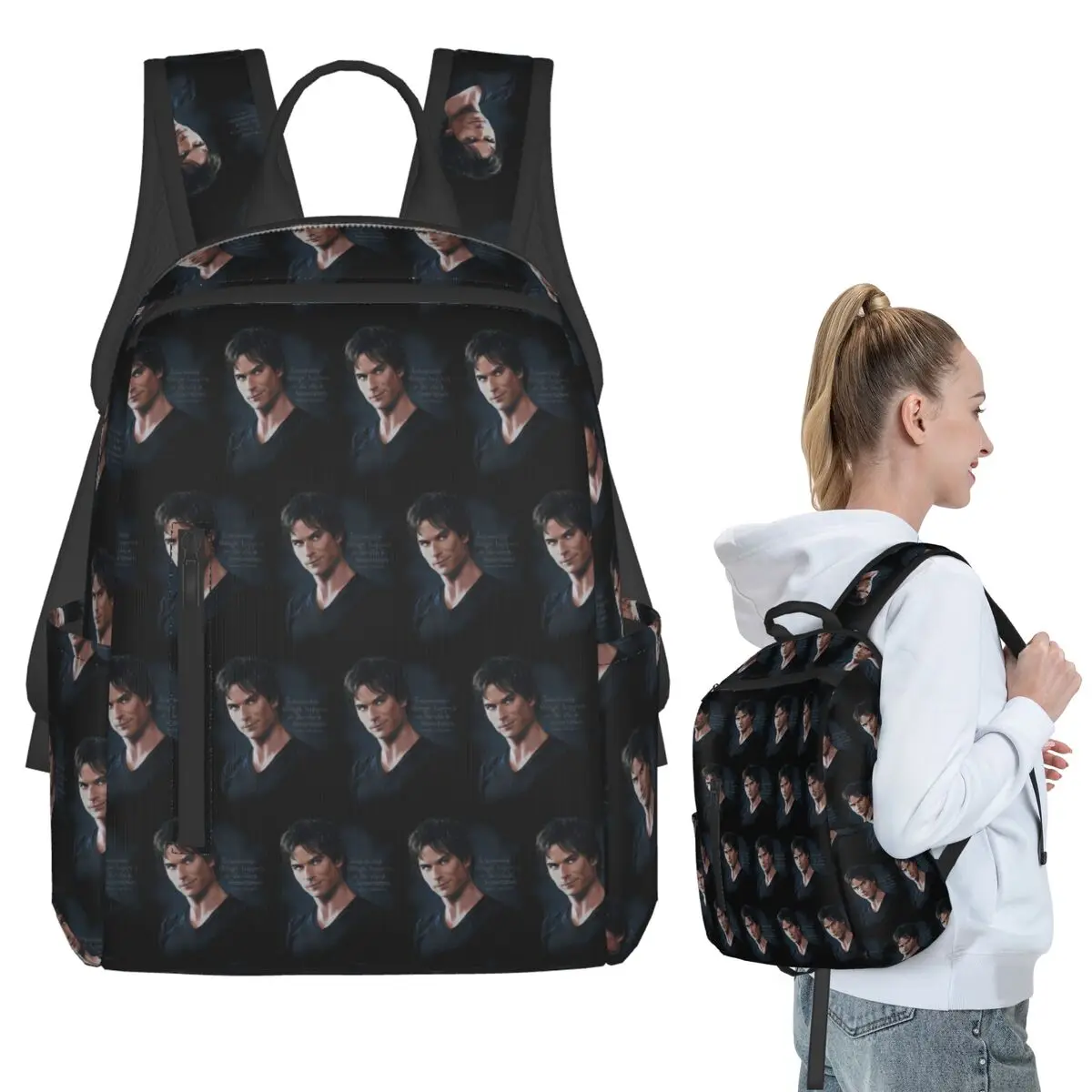 Fav Man Backpack Student BookBag Children School Bag Laptop Shoulder Bags Men Women
Fav Man Backpack Student BookBag Children School Bag Laptop Shoulder Bags Men Women