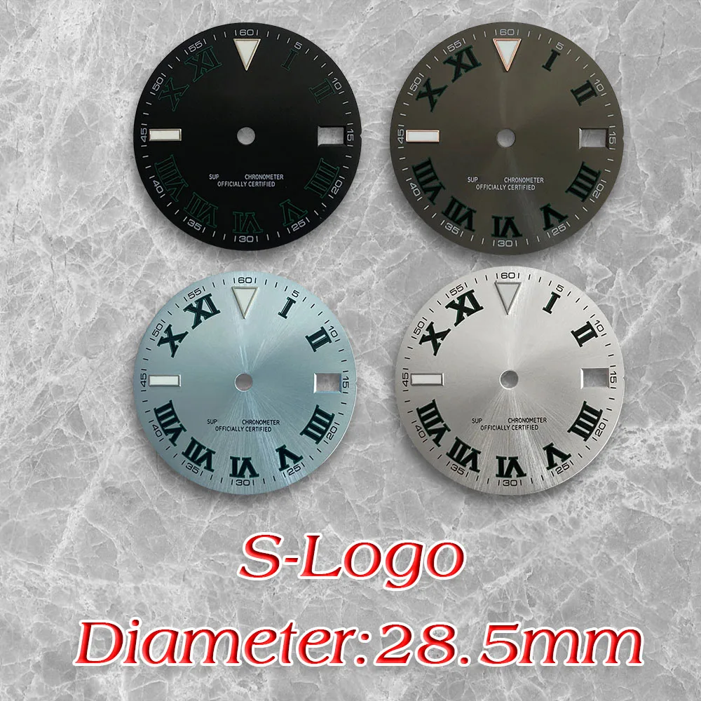 Ice Blue Lminous 28.5mm S Logo high-quality Sunray Aureum Dial Suitable For NH35/NH36 Movement Watch Modification Accessories
Ice Blue Lminous 28.5mm S Logo high-quality Sunray Aureum Dial Suitable For NH35/NH36 Movement Watch Modification Accessories