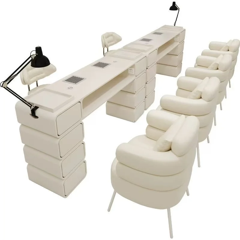 &c Luxurious Nail Salon Drawer Cream Manicure Table and Chair Set
&c Luxurious Nail Salon Drawer Cream Manicure Table and Chair Set