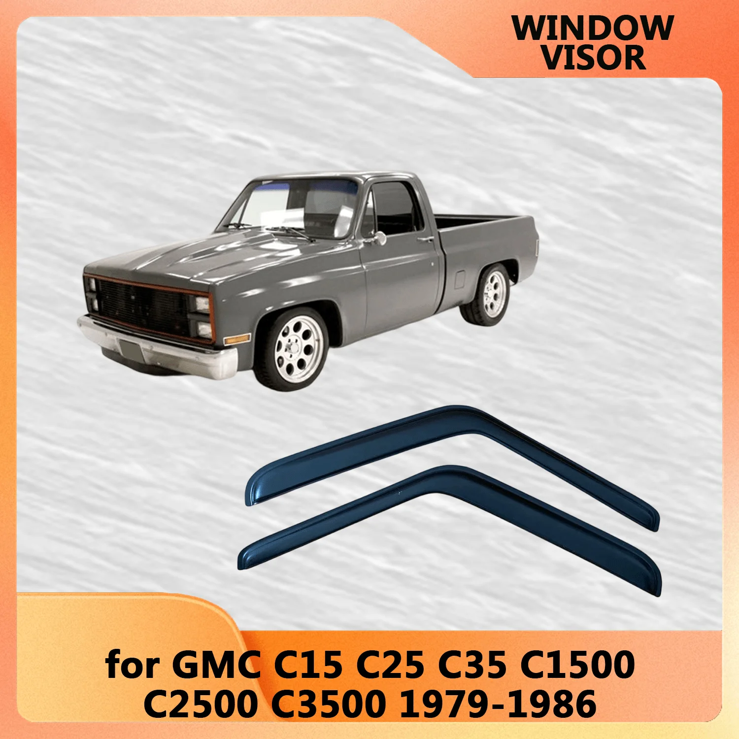 Оконный козырек для GMC C15 C25 C35 C1500 C2500 C3500 1979-1986 Ветровые дефлекторы Дождевики Дверной козырек Вентиляционные шторы Вентиляционный козырек
Оконный козырек для GMC C15 C25 C35 C1500 C2500 C3500 1979-1986 Ветровые дефлекторы Дождевики Дверной козырек Вентиляционные шторы Вентиляционный козырек