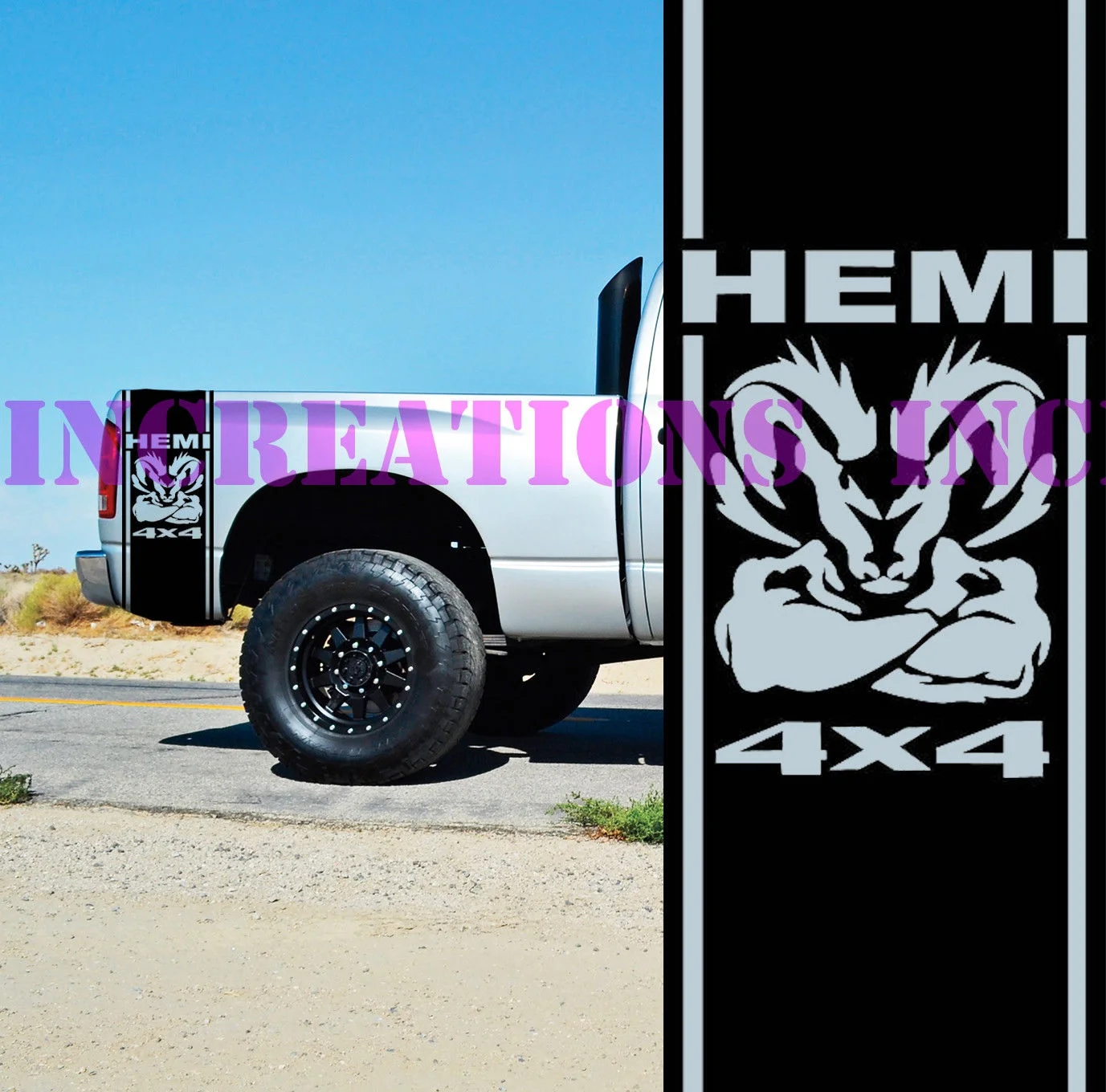 For Universal 1Set/2Pcs Dodge 4x4 Ram Rear Bed Stripes Truck Decals Mopar Stickers Set of 2 Racing
For Universal 1Set/2Pcs Dodge 4x4 Ram Rear Bed Stripes Truck Decals Mopar Stickers Set of 2 Racing