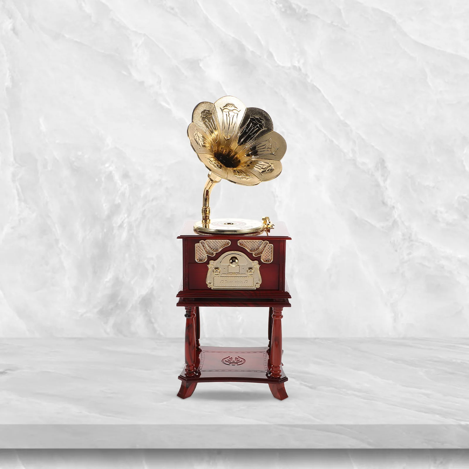 Gramophone Music Box Table Decor Retro Desk Decoration Classical Phonograph
Gramophone Music Box Table Decor Retro Desk Decoration Classical Phonograph