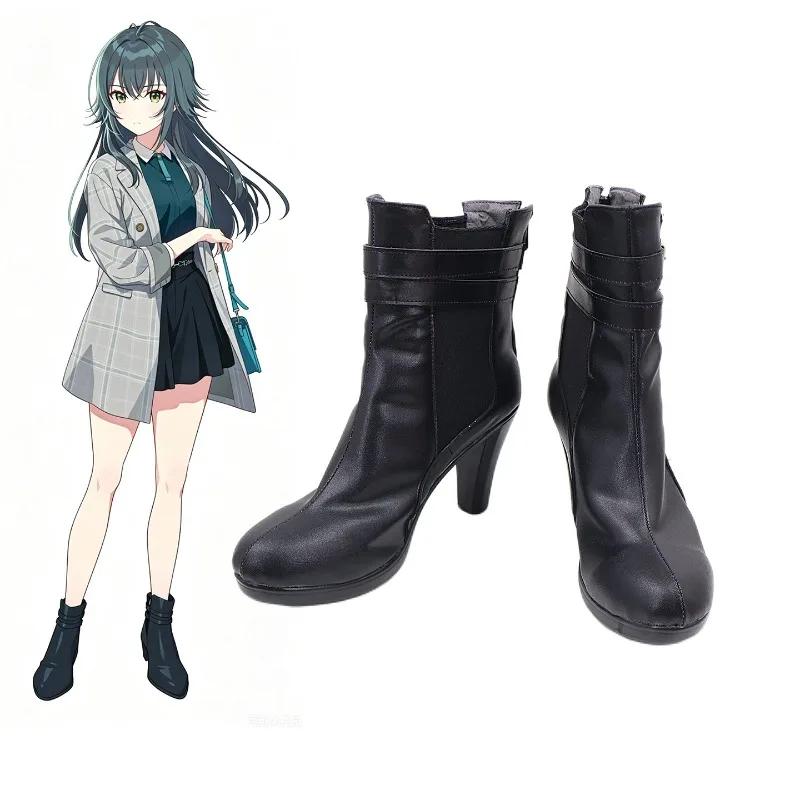 Anime Game Gakuen The Idolm@Ster Temari Tsukimura Cosplay Shoes School Boots Woman
Anime Game Gakuen The Idolm@Ster Temari Tsukimura Cosplay Shoes School Boots Woman