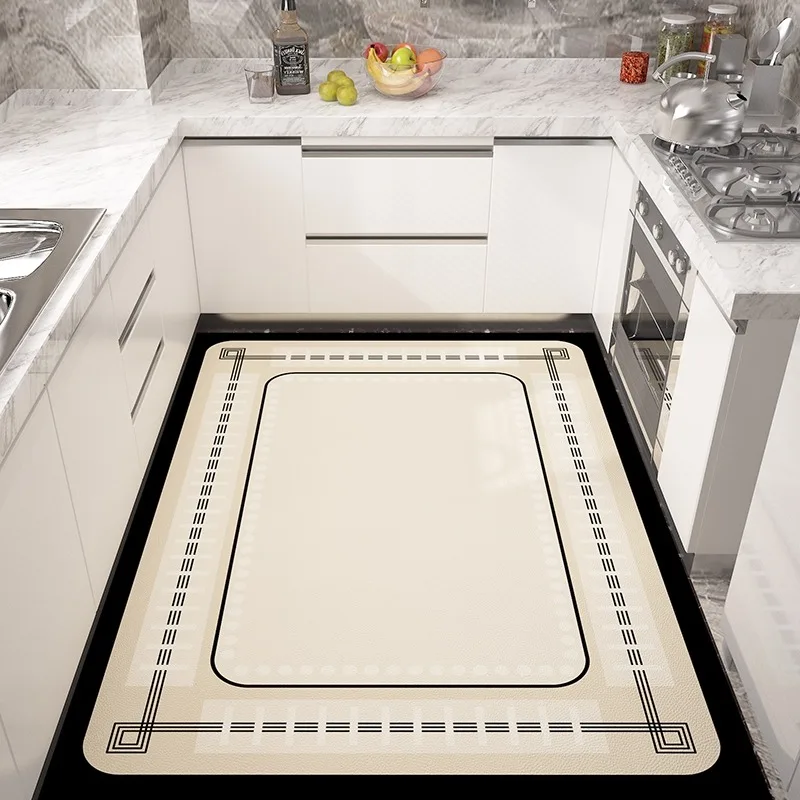 Kitchen Floor Mat Pvc Waterproof Leather Carpet Non-slip Oil-proof Special Mats Large Area Rug Easy To Clean Alfombra De Cocina
Kitchen Floor Mat Pvc Waterproof Leather Carpet Non-slip Oil-proof Special Mats Large Area Rug Easy To Clean Alfombra De Cocina