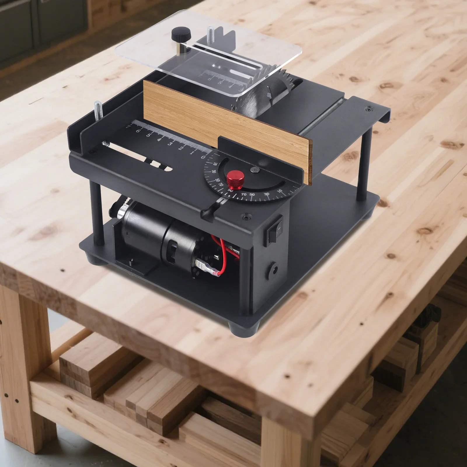 Compact Heavy Duty Table Saw Rotating Speed 1000-3000r/min Work Shop Portable US
Compact Heavy Duty Table Saw Rotating Speed 1000-3000r/min Work Shop Portable US
