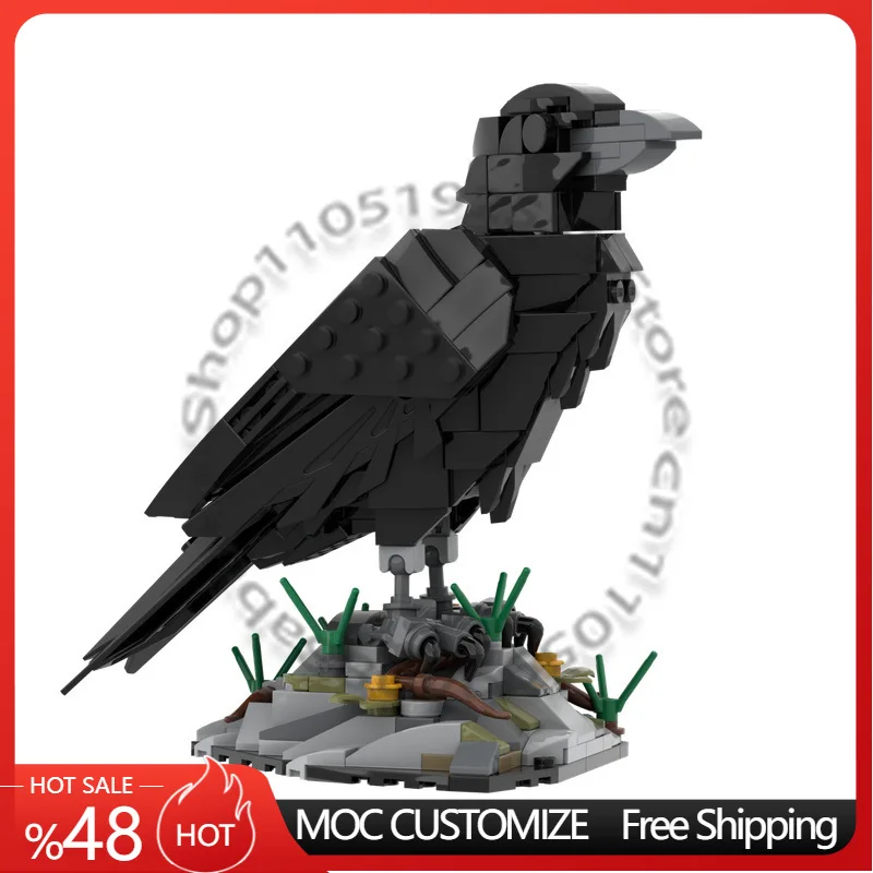 357 деталей, конструктор «Ворон» (MOC), модульный, настраиваемый, популярный развивающий технологичный конструктор, игрушка «Сделай сам», рождественский подарок
357 деталей, конструктор «Ворон» (MOC), модульный, настраиваемый, популярный развивающий технологичный конструктор, игрушка «Сделай сам», рождественский подарок