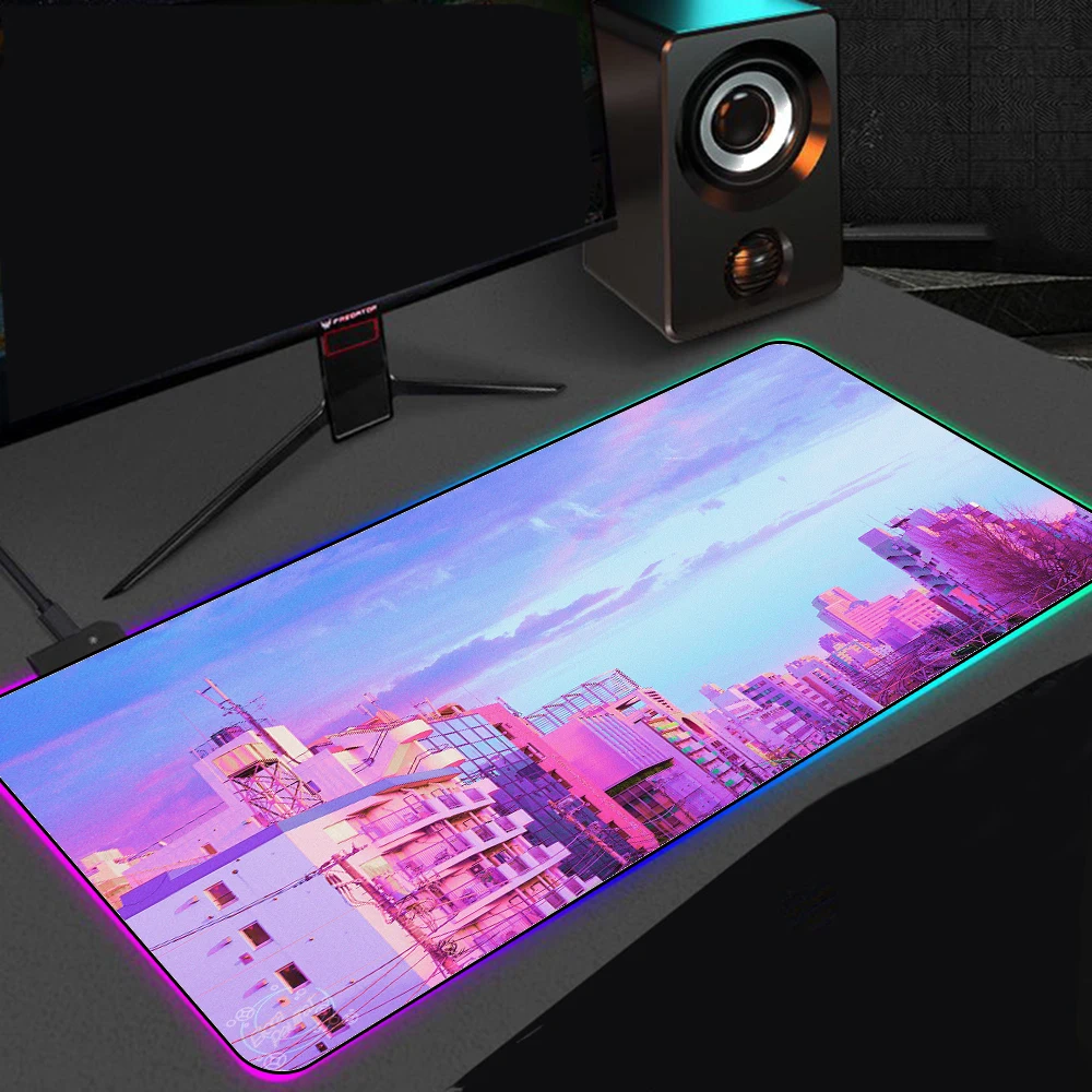 RGB Rug Kawaii Desk Accessories Desk Pad Pink Gaming Light Computer Mousepad Mouse Pad RGB Mat Gaming Mouse Mat for Girls
RGB Rug Kawaii Desk Accessories Desk Pad Pink Gaming Light Computer Mousepad Mouse Pad RGB Mat Gaming Mouse Mat for Girls