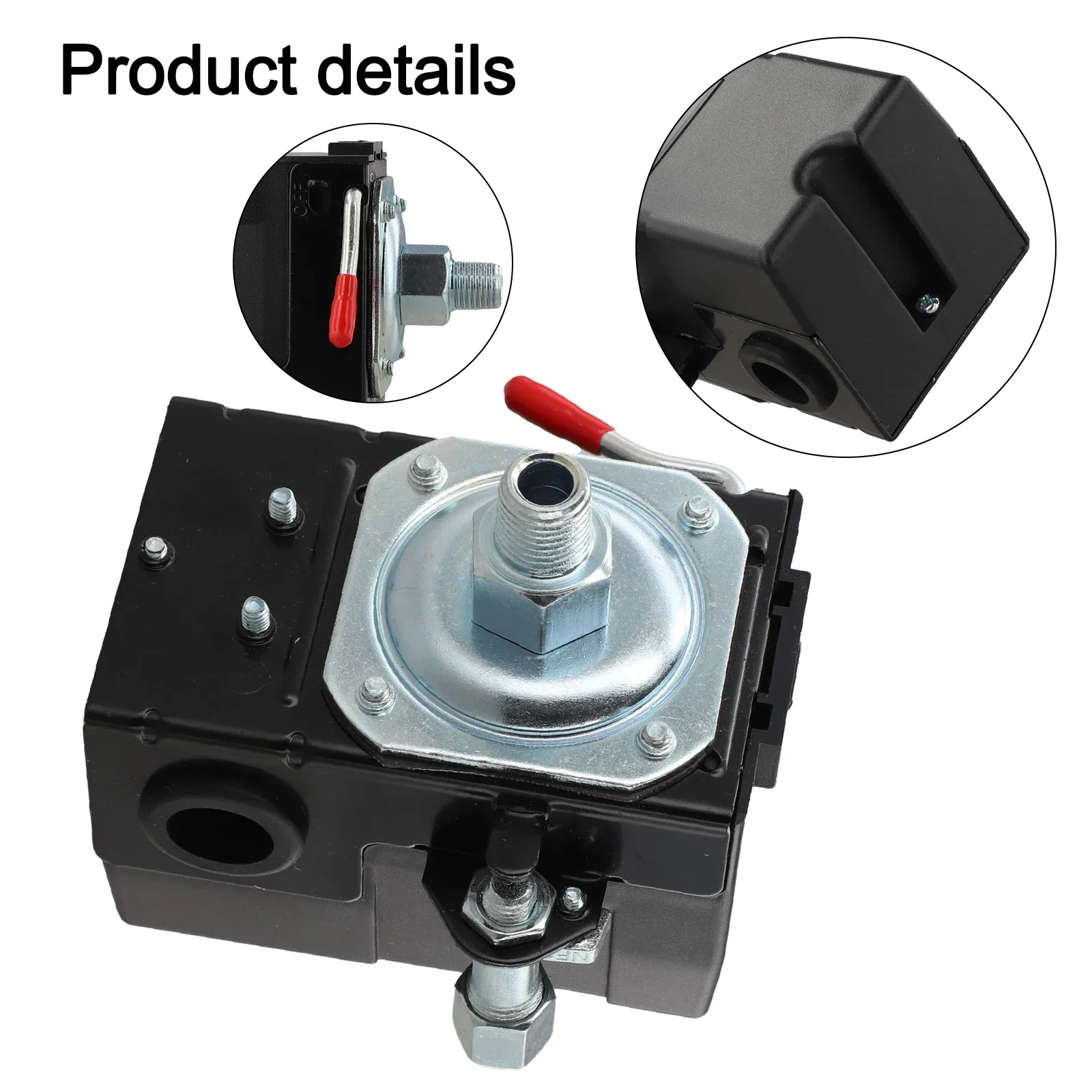 Compressor Maintenance Pressure Switch Heavy Duty Air Pressure Switch Replacement Pressure Switch Single Port Air Compressor
Compressor Maintenance Pressure Switch Heavy Duty Air Pressure Switch Replacement Pressure Switch Single Port Air Compressor