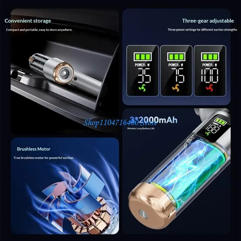 y1gd Suction Power Car Vacuum Cleaner Featuring Brushless Motor Strong Debris Removal
y1gd Suction Power Car Vacuum Cleaner Featuring Brushless Motor Strong Debris Removal