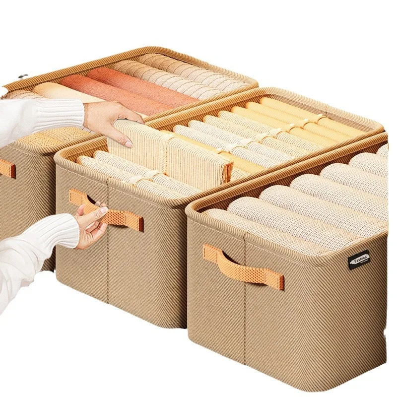 Collapsible Closet Dividers (1/2/3 Pack) - Foldable Drawer Organizers for Clothes, Pants & Toys, Space Saving Storage Box
Collapsible Closet Dividers (1/2/3 Pack) - Foldable Drawer Organizers for Clothes, Pants & Toys, Space Saving Storage Box
