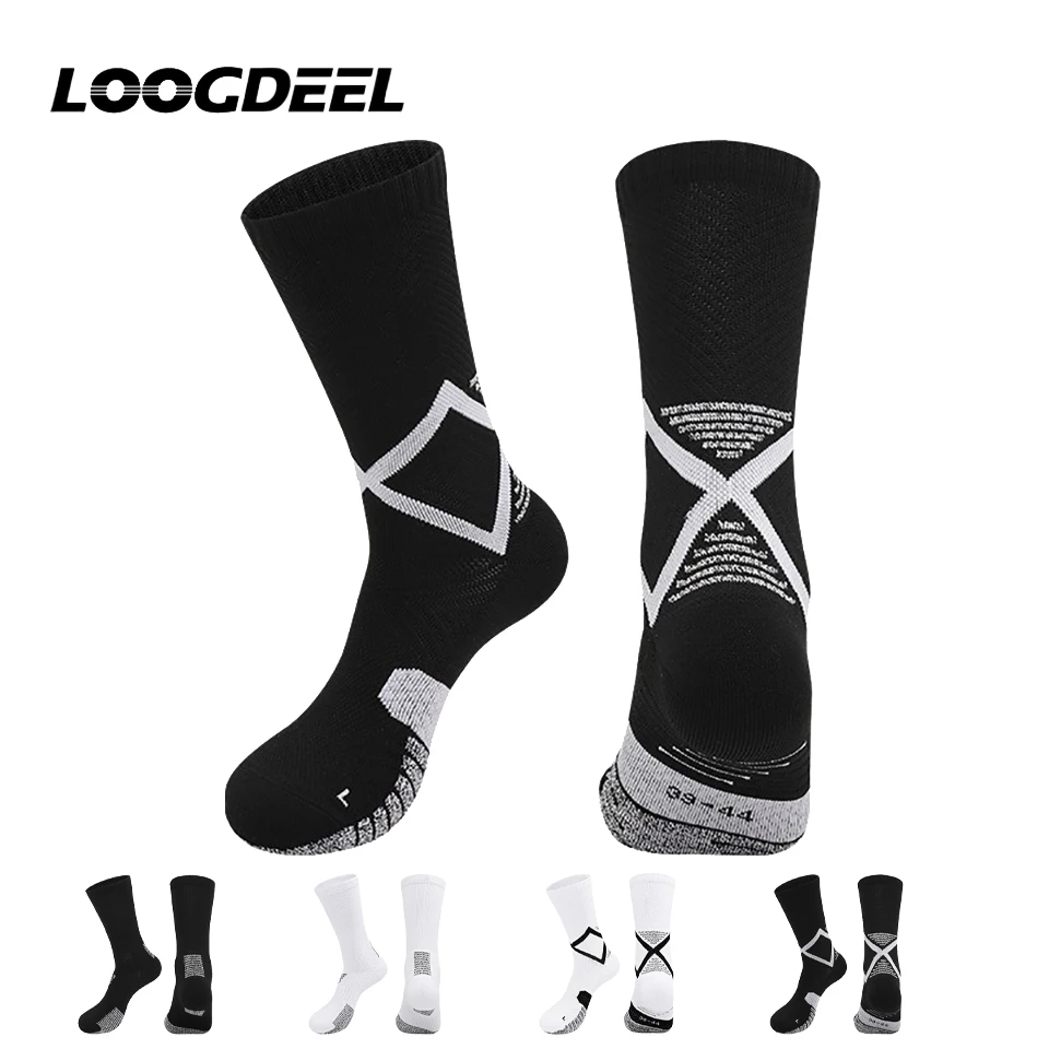 Loogdeel 1PCS Men's Mid-calf Non-slip Soccer Socks Breathable Training Sports Socks With Wear-resistant Terry Sole
Loogdeel 1PCS Men's Mid-calf Non-slip Soccer Socks Breathable Training Sports Socks With Wear-resistant Terry Sole