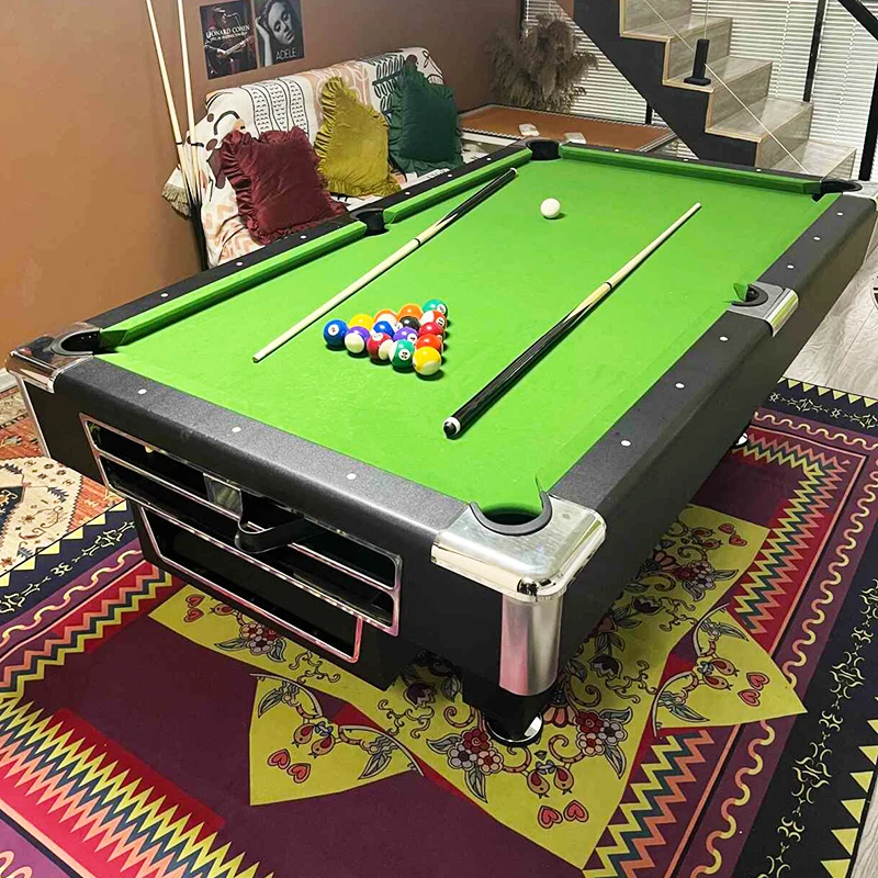 9 ft High-end Game Billiard Table Automatic Return Standard Adult American Black 8 Snooker Table
9 ft High-end Game Billiard Table Automatic Return Standard Adult American Black 8 Snooker Table