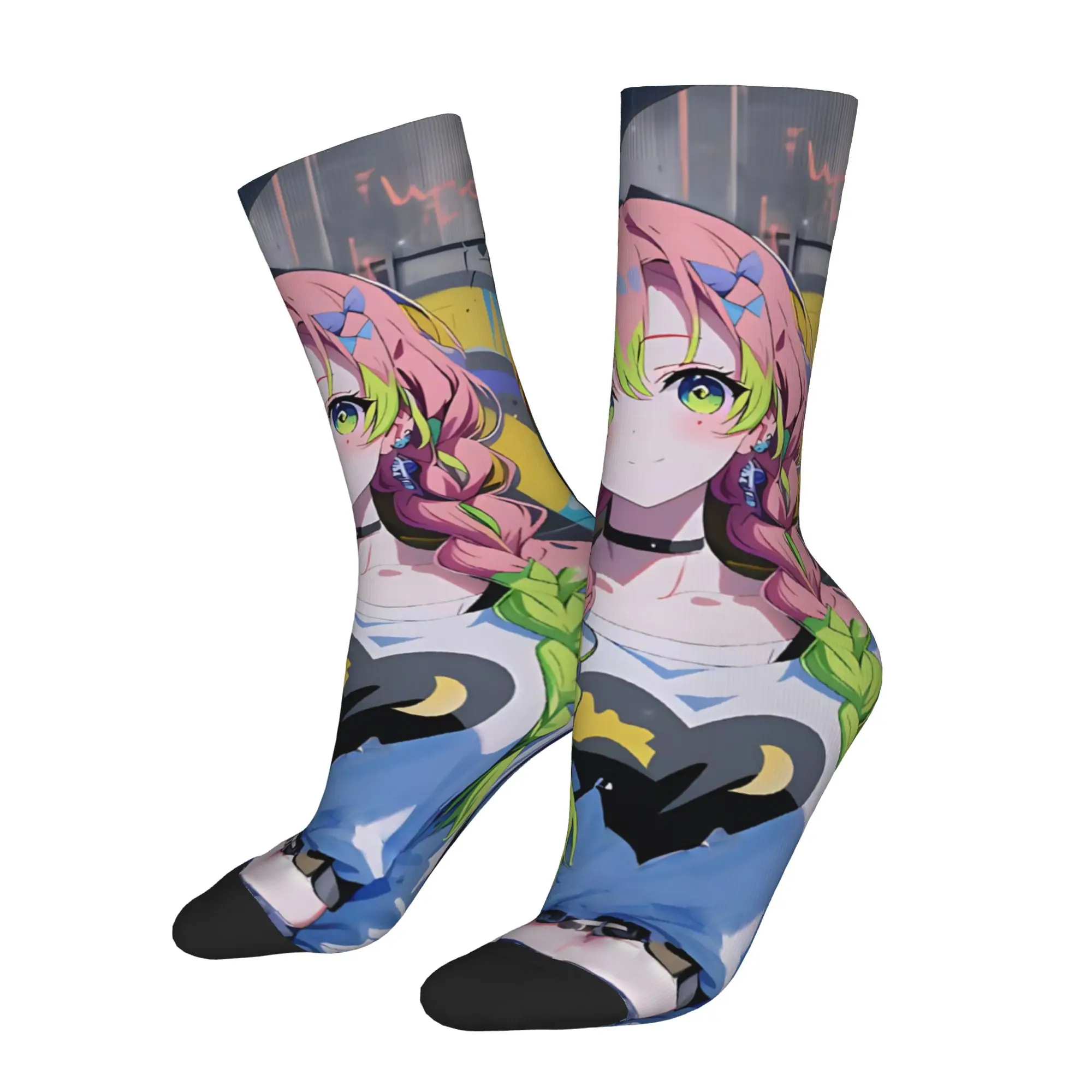 Sports Socks calcetines personalizados Demon Slayer Vintage Harajuku shounen manga Street Style Novelty Casual Sock
Sports Socks calcetines personalizados Demon Slayer Vintage Harajuku shounen manga Street Style Novelty Casual Sock