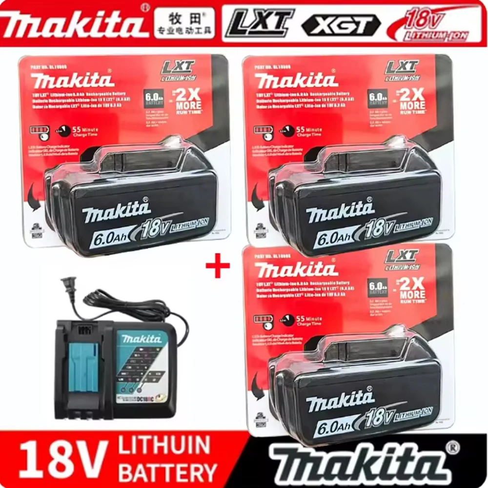 100% новый оригинальный аккумулятор Makita 6,0 Ач 18 В для электроинструментов Makita 18 В BL1830B BL1840 BL1840B BL1850 BL1850B
100% новый оригинальный аккумулятор Makita 6,0 Ач 18 В для электроинструментов Makita 18 В BL1830B BL1840 BL1840B BL1850 BL1850B