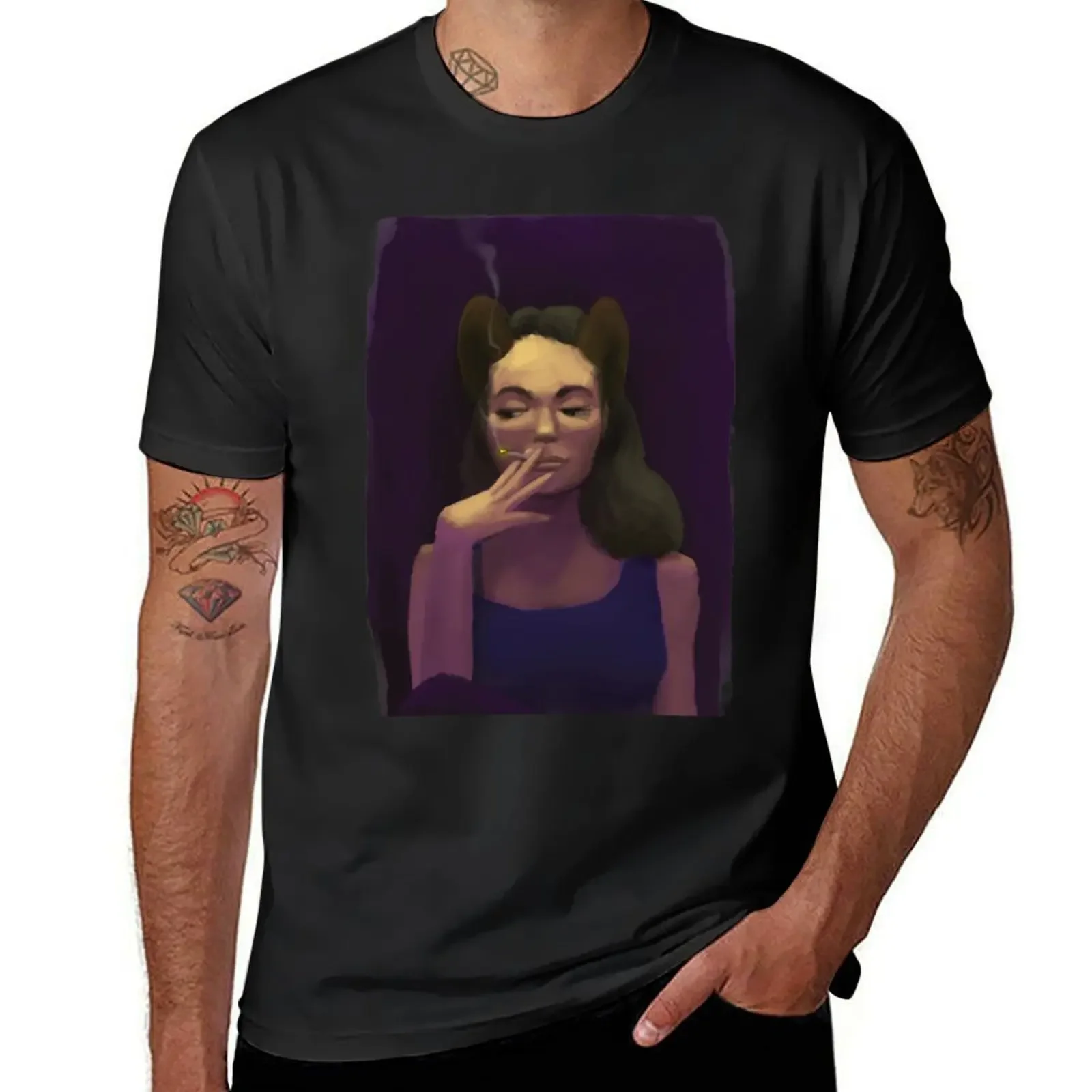 SMOKING DEMON T-Shirt luxury clothing labubu basketball graphic tees mens t shirt graphic
SMOKING DEMON T-Shirt luxury clothing labubu basketball graphic tees mens t shirt graphic