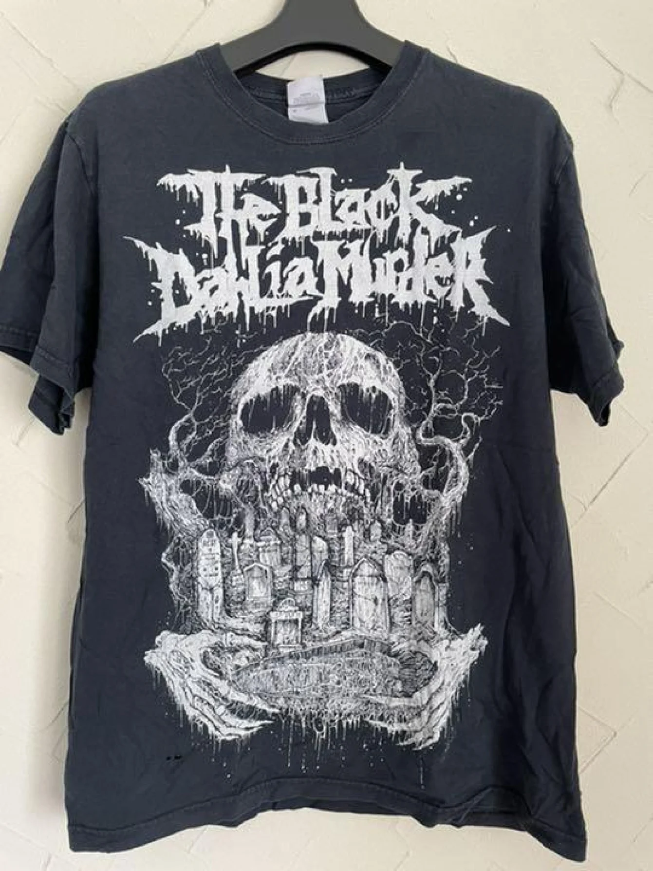 The Black Dahlia Murder Band T-Shirt Gothic Skull Cityscape Graphic Print Unisex Regular Fit Tee for Men Women
The Black Dahlia Murder Band T-Shirt Gothic Skull Cityscape Graphic Print Unisex Regular Fit Tee for Men Women