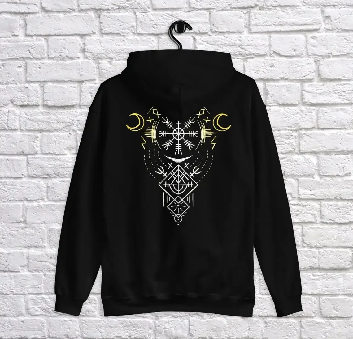Norse Pagan Tattoo Symbol Compass Vegvisir Rune Pullover Hoodie Comfortable Cotton Casual Mens Clothes Fashion Streetwear
Norse Pagan Tattoo Symbol Compass Vegvisir Rune Pullover Hoodie Comfortable Cotton Casual Mens Clothes Fashion Streetwear