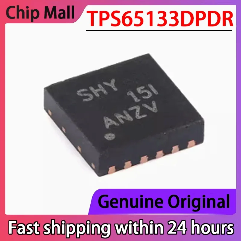 2PCS New Original TPS65133DPDR Screen Printed SHY WSON12 Dual Power Converter Chip in Stock
2PCS New Original TPS65133DPDR Screen Printed SHY WSON12 Dual Power Converter Chip in Stock
